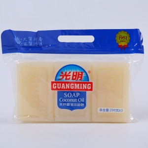 光明天然椰油皂